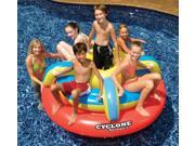 67.5 Water Sports Colorful Cyclone Spinner Inflatable Swimming Pool Float