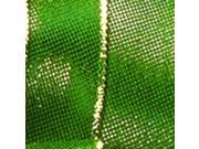 Hunter Green and Gold Double Sided Wired Woven Craft Ribbon 1.5 x 54 Yards