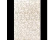 5 x 8 Clover Leaf Express Moss Green and White New Zealand Wool Area Throw Rug