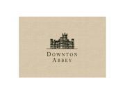 Set of 4 Downton Abbey British Highclere Castle Natural Beige Decorative Table Placemats 14 x 20
