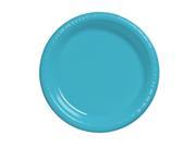 Club Pack of 240 Bermuda Blue Disposable Plastic Party Banquet Dinner Plates 10