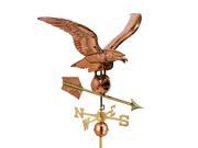 34 Smithsonian Collection Handcrafted Polished Copper Eagle Outdoor Estate Weathervane