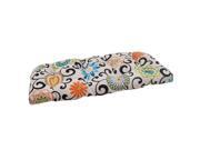 44 Waverly Sun N Shade Summer Flower Outdoor Patio Tufted Loveseat Cushion