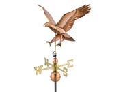 26 Luxury Polished Copper Attack Eagle Weathervane