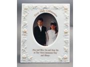 First Holy Communion Porcelain 3.5 X5 Picture Frame
