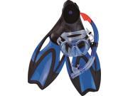 Blue Zray Teen Young Adult Pro Scuba or Snorkeling Swimming Pool Set Medium