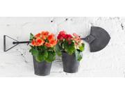 26.75 French Countryside Garden Shovel Two Pot Planters