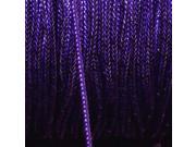 Metallic Purple Braided Cord 1mm x 436 Yards