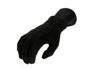 Women s Black Aloe Vera Plush Winter Touchscreen Gloves One Size