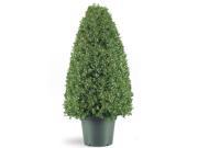 36 Potted Artificial Boxwood Topiary Tree