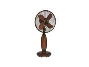 24 Stylish Rustic Chic Hammered Copper Oscillating Table Top Fan