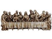 12 Inspirational Antique Silver The Last Supper Religious Table Top Figure