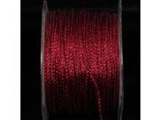 Shimmering Burgundy Red Metallic Craft Chain 3mm x 110 Yards