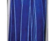 Royal Blue Soft Velvet With Woven Edge Decorating Ribbon 3 4 x 44 Yards