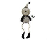 16 Soft Skeleton w Dangling Legs Decorative Table Top Halloween Figure