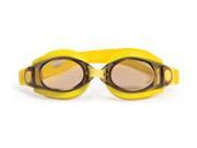 7 Silicone Sport Fitness Yellow Goggles Swimming Pool Accessory for Juniors Teens and Adults