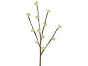 20 Battery Operated LED Lighted Artificial Flower Branch Warm White Lights