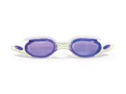 7 Advanced Pro Purple and White Goggles Swimming Pool Accessory for Adults