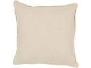 18 Beige Simply Colored Decorative Solid Throw Pillow