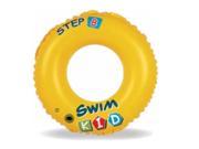 20 Yellow Swim Kid Step B Inflatable Swimming Pool Ring Inner Tube for Kids 3 6 Years