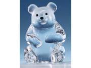 Pack of 8 Icy Crystal Clear Bear Figurines 3