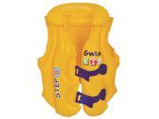 Yellow Swim Kid Step B Inflatable Unisex Water or Swimming Pool Training Vest Up to 66lbs