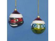 3 Teenage Mutant Ninja Turtles Glass Leonardo Christmas Ornament
