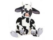 Pack of 2 Life Like Handcrafted Extra Soft Plush Whimsey Series Cow Stuffed Animal 13.75