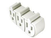 Stanley 3 Outlet Indoor Wall Adapter Coverts One Outlet into Three