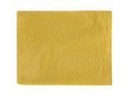 50 x 60 Silky Solid Golden Yellow Mulberry Silk Throw Blanket