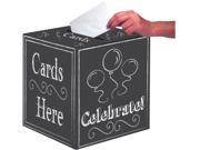 Pack of 6 Chalkboard Celebrate! Card Box 12