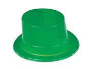 Club Pack of 24 St. Patrick s Day Green Plastic Topper Costume Accessories