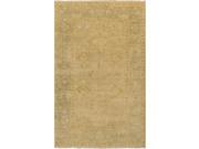9 x 13 Golden Dawn Taupe and Beige Hand Knotted Wool Area Throw Rug