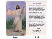 Club Pack Of 50 Act Of Faith Religious Prayer Cards