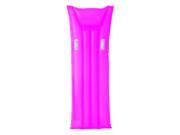 72 Neon Pink Inflatable Air Mattress Swimming Pool Raft Float with Handles