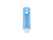 10.25 Jumbo Easy Read Transparent Blue Swimming Pool Thermometer with Cord
