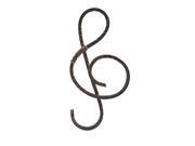 28.25 To the Beat Treble G Clef Music Note Rustic Metal Wall Art Decor