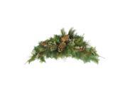 38 Pine Cone Twig Mixed Long Needle Pine Artificial Christmas Swag Unilt