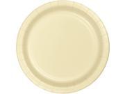 Club Pack of 240 Ivory Disposable Paper Party Banquet Dinner Plates 10