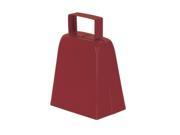 Club Pack of 12 Maroon Country Farm Style Cowbells Party Favor Decorations 4