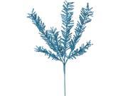 21 Sparkling Blue Rosemary Glitter Floral Crafting Christmas Spray