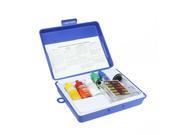 5 Piece Swimming Pool Test Kit with Tester Block and Case