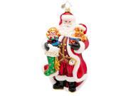 Christopher Radko Glass A Christmas Classic Santa Claus Holiday Ornament 1017263