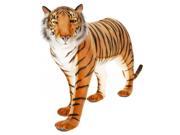 Life like Handcrafted Extra Soft Plush Extra Large Standing Tiger Stuffed Animal 18.5