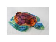 Set of 2 Lifelike Handcrafted Extra Soft Plush Sea Tortoise Turtle Stuffed Animals 19.5