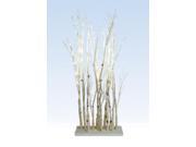 48 LED Lighted Enchanted Garden Standing Birch Branches Decoration Warm White