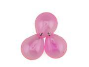 3ct Bubblegum Pink Transparent Teardrop Shaped Shatterproof Christmas Ornaments 4.75 120mm