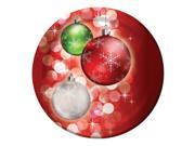 Club Pack of 96 Bright Baubles Ensemble Christmas Holiday Disposable Paper Party Dinner Plates 9