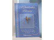 Set of 12 Religious Christening Blessing Cross Pins 40434