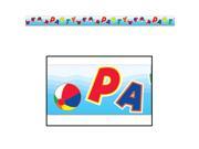 Club Pack of 12 Beach Ball PARTY Tape 3 x 20